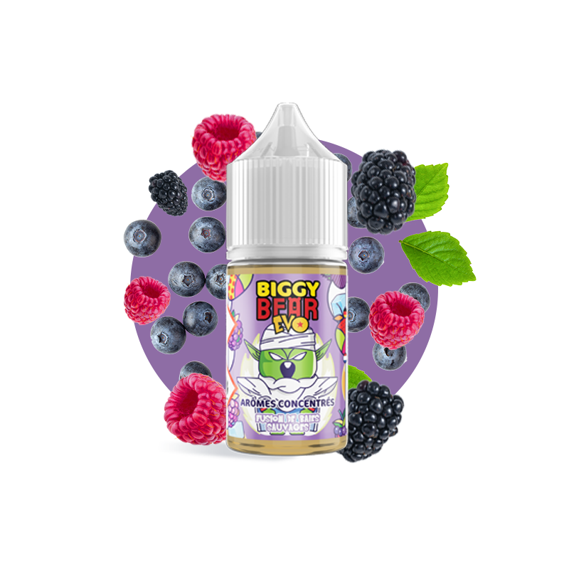 Concentré Fusion de Baies Sauvages 30ml - Biggy Bear EVO