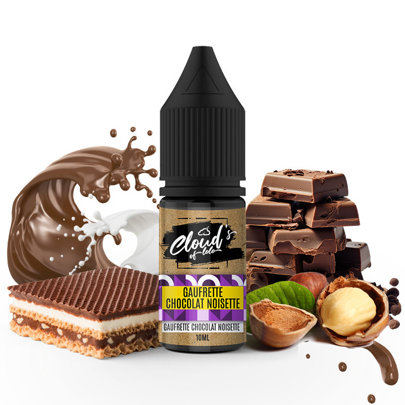 Concentré Gaufrette Choco Noisette 10ml - Cloud's of Lolo
