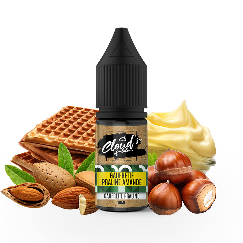 Concentré Gaufrette Praline Amande 10ml - Cloud's of Lolo