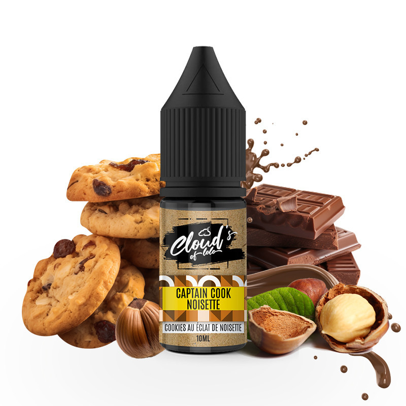Concentré Captain Cook Noisette 10ml - Cloud's of Lolo