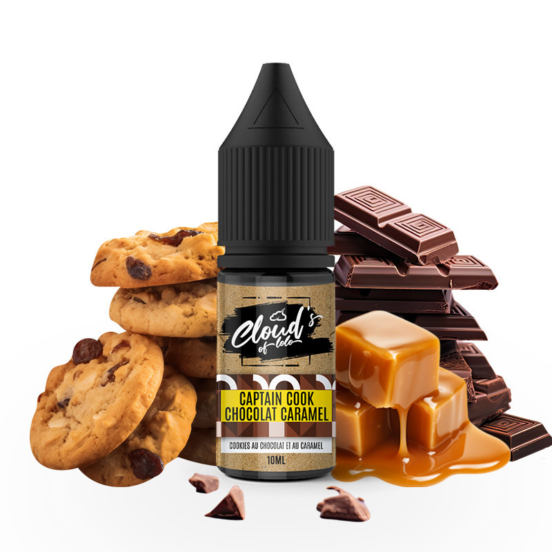 Concentré Captain Cook Chocolat Caramel 10ml - Cloud's of Lolo