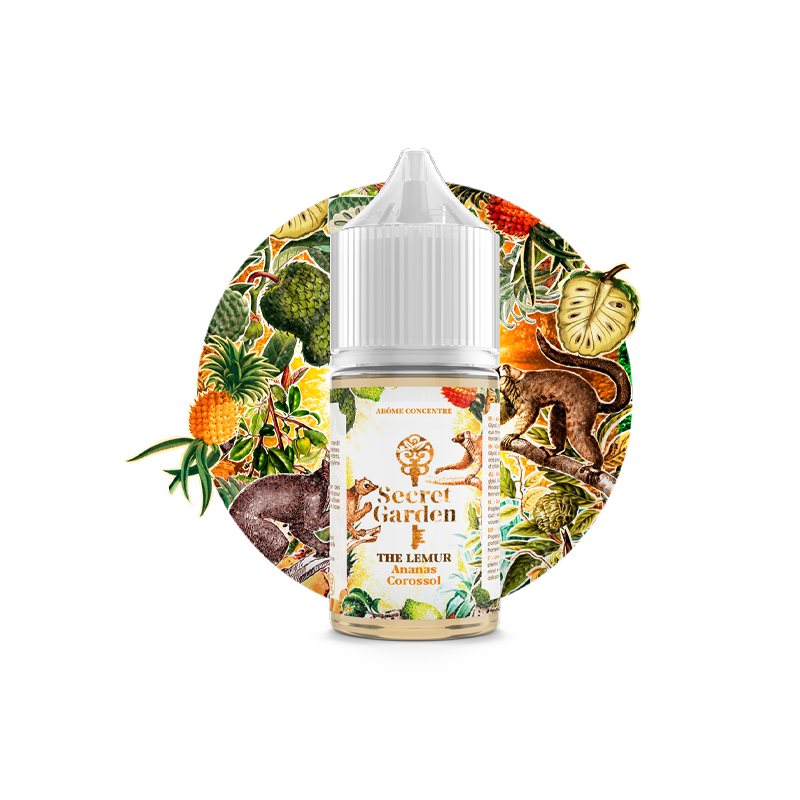 Concentré The Lemur 30ml Secret Garden (Concentré The Lemur 30ml Secret Garden - Secret's LAb) - Secrets Lab
