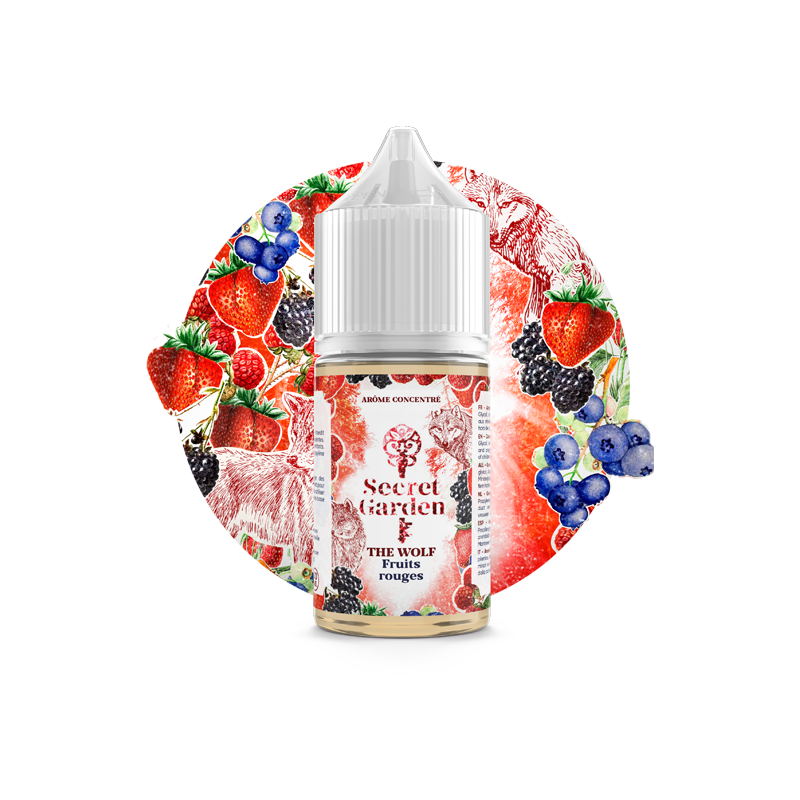 Concentré The Wolf 30ml Secret Garden (Concentré The Wolf 30ml Secret Garden - Secret's LAb) - Secrets Lab