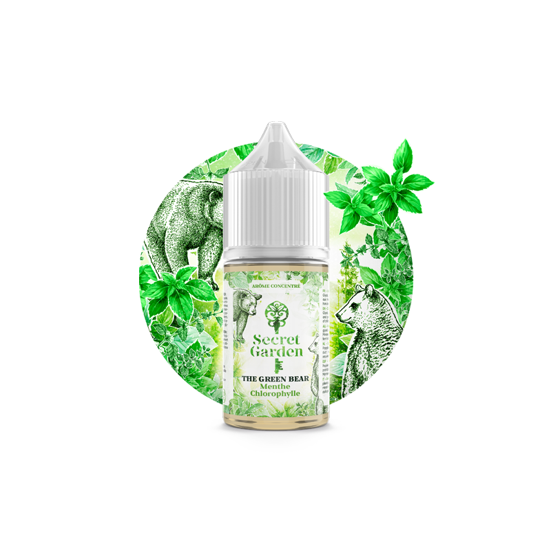 Concentré The Green Bear 30ml Secret Garden (Concentré The Green Bear 30ml Secret Garden - Secret's LAb) - Secrets Lab