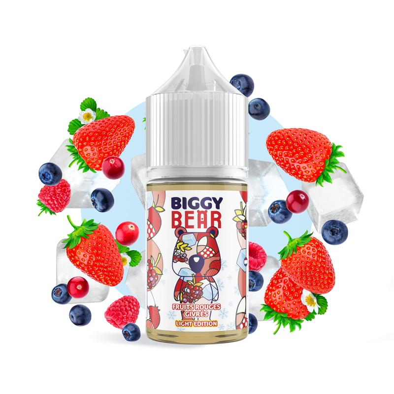 Concentré Fruits Rouges Givrés - Light Edition 30ml - Biggy Bear