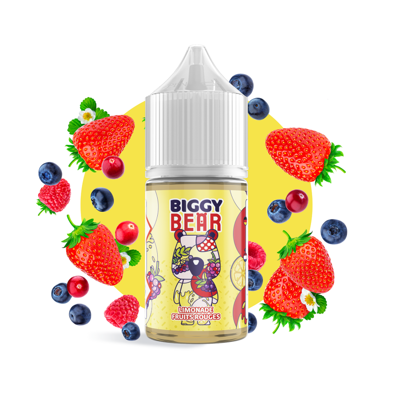 Concentré Limonade Fruits Rouges 30ml - Biggy Bear