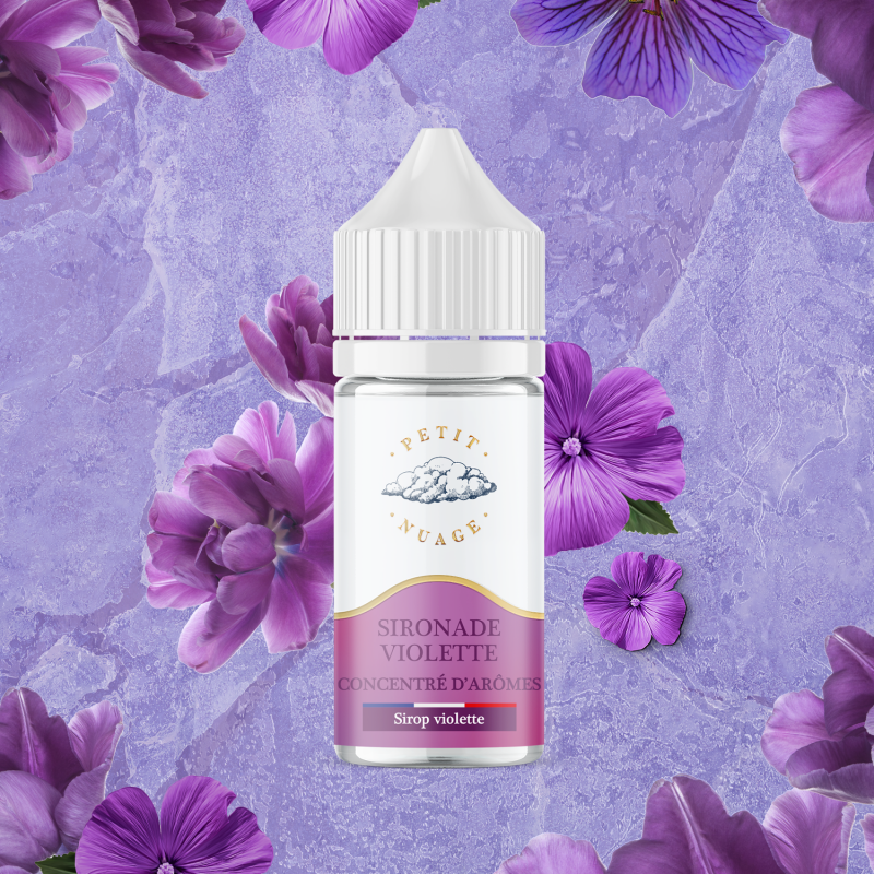 Concentré Sironade Violette 30ml - Petit Nuage