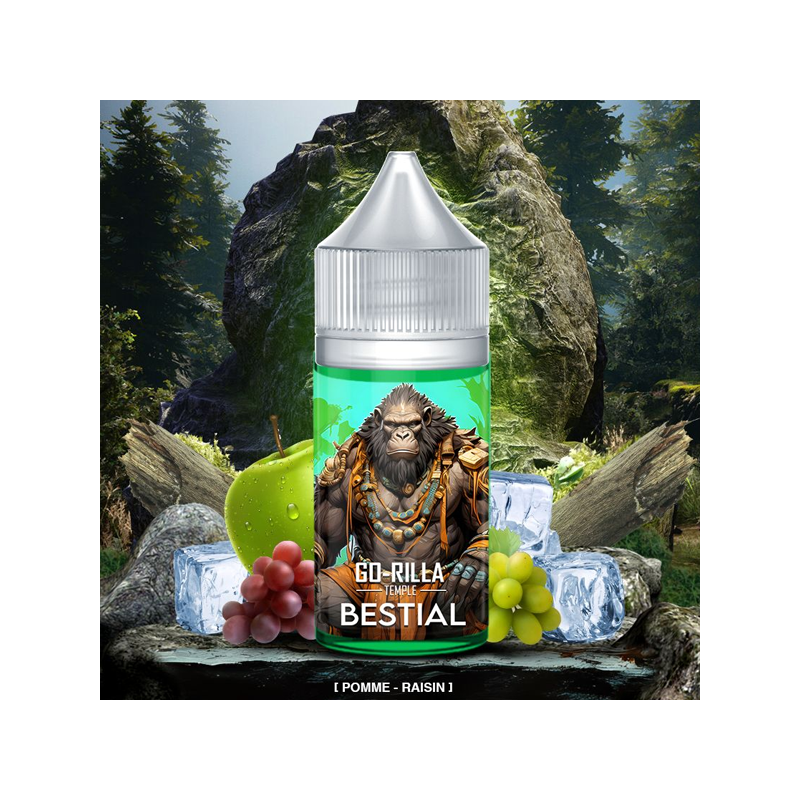 Concentré Go-rilla Temple Bestial 30ml (Concentré Go-rilla Temple Bestial 30ml - Go-rilla - Vape Connection) - Vap Connection