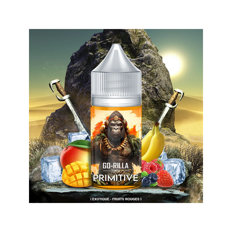 Concentré Go-rilla Temple Primitive 30ml (Concentré Go-rilla Temple Primitive 30ml - Go-rilla - Vape Connection) - Vap Connection