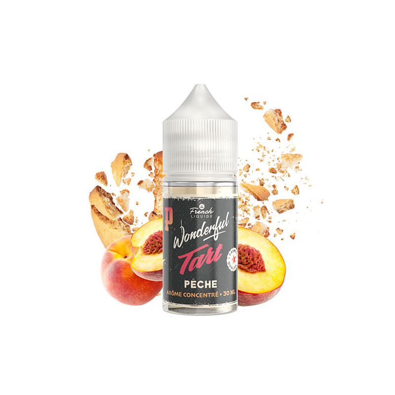 Concentré Pêche 30ml Wonderful Tart - Le French Liquide