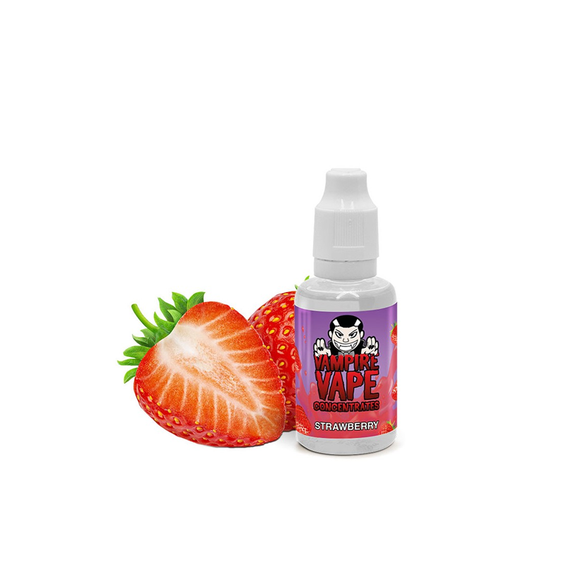 Concentré Strawberry 30ml Vampire Vape (Concentré Strawberry 30ml Vampire Vape) - Vampire Vape