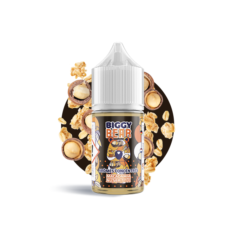 Concentré Macadamia Nut Brittle 30ml - Biggy Bear