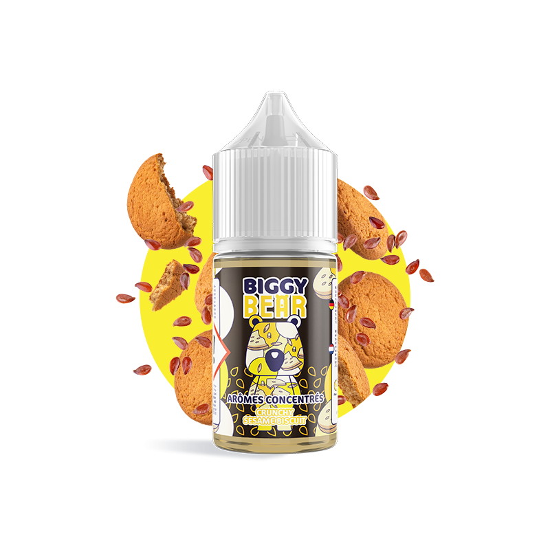 Concentré Crunchy Sésame Biscuit 30ml - Biggy Bear