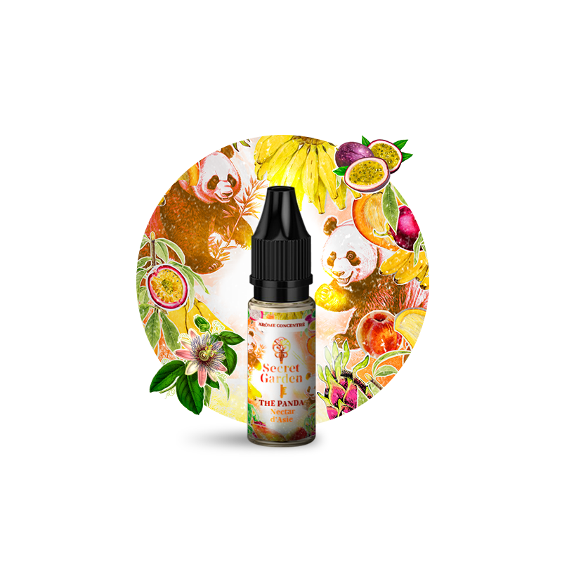 Concentré The Panda 10ml Secret Garden (Concentré The Panda 10ml Secret Garden - Secret's LAb) - Secrets Lab
