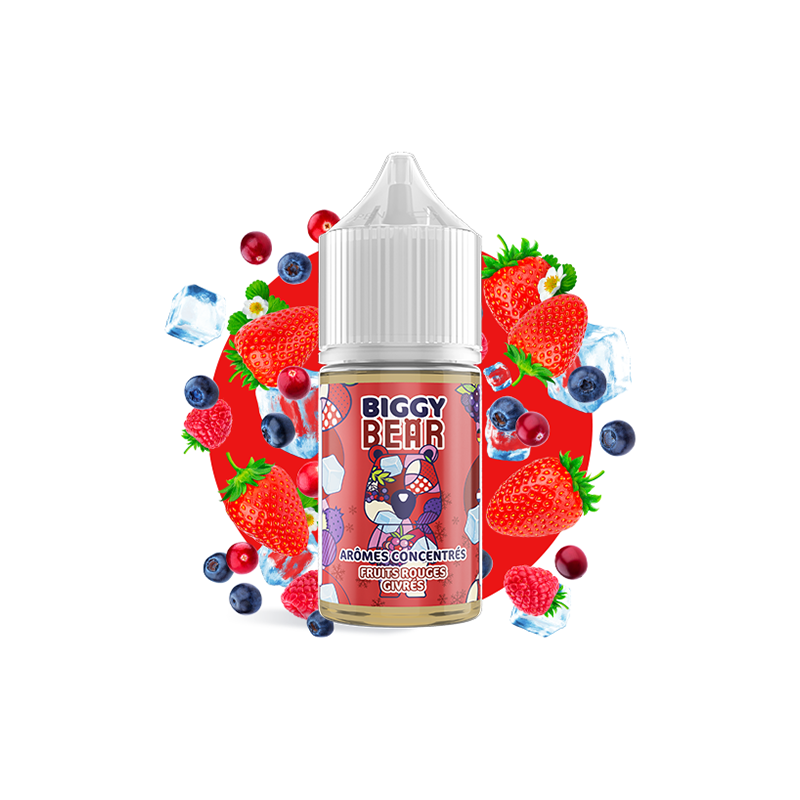 Concentré Fruits Rouges Givrés 30ml - Biggy Bear