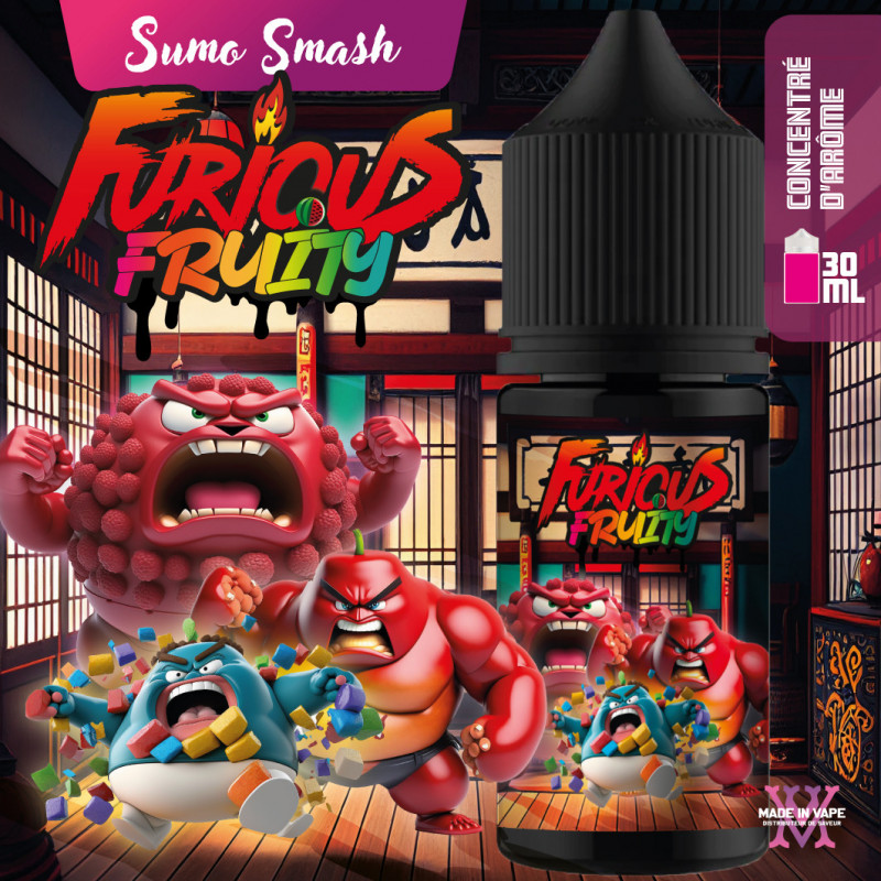 Concentré Sumo Smash 30ml Furious Fruity - Made in Vape