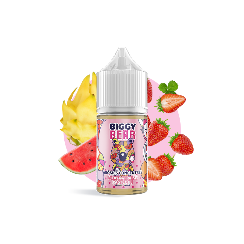 Concentré Pitaya Fraise Pastèque 30ml - Biggy Bear