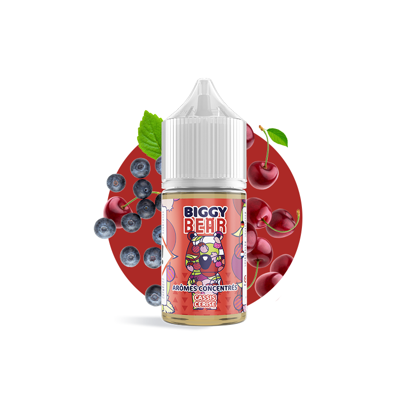 Concentré Cassis Cerise 30ml - Biggy Bear