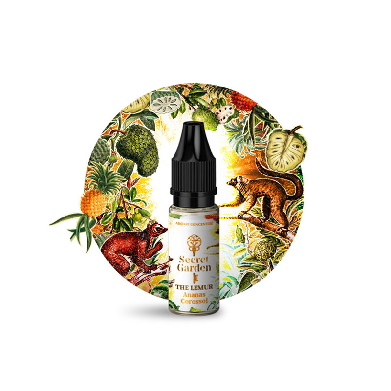 Concentré The Lemur 10ml Secret Garden (Concentré The Lemur 10ml Secret Garden - Secret's LAb) - Secrets Lab