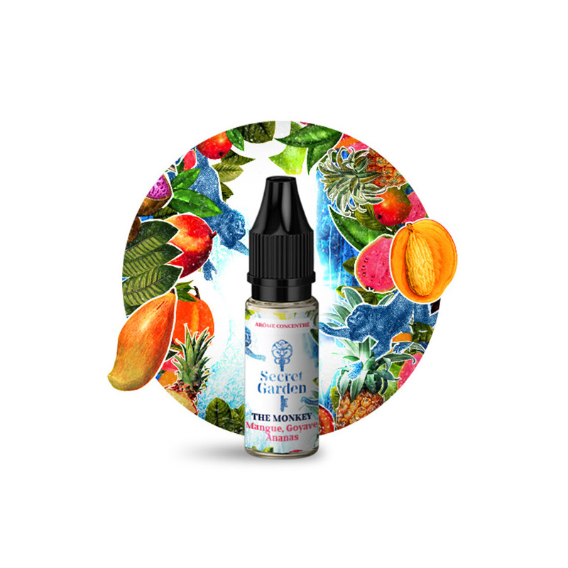 Concentré The Monkey 10ml Secret Garden (Concentré The Monkey 10ml Secret Garden - Secret's LAb) - Secrets Lab