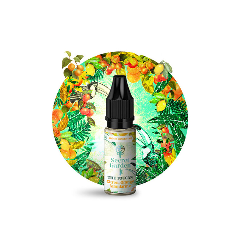 Concentré The Toucan 10ml Secret Garden (Concentré The Toucan 10ml Secret Garden - Secret's LAb) - Secrets Lab