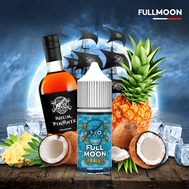 Concentré Caraibes 30ml Pirates - Full Moon