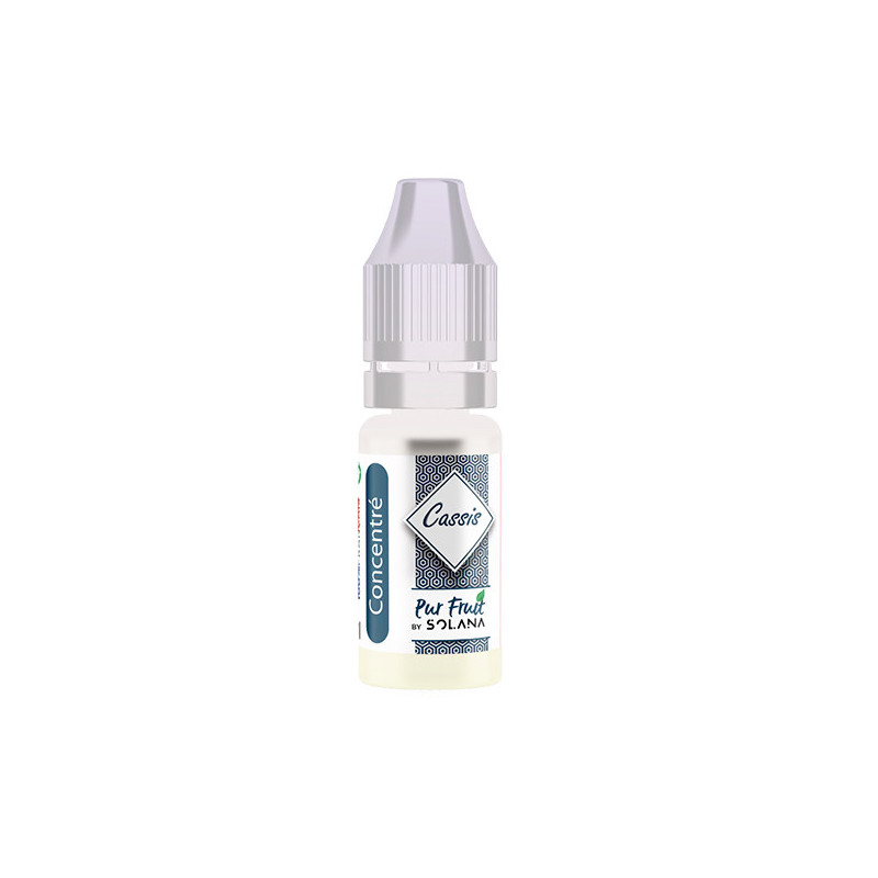 Concentré Cassis 10ml Pur Fruit - Solana