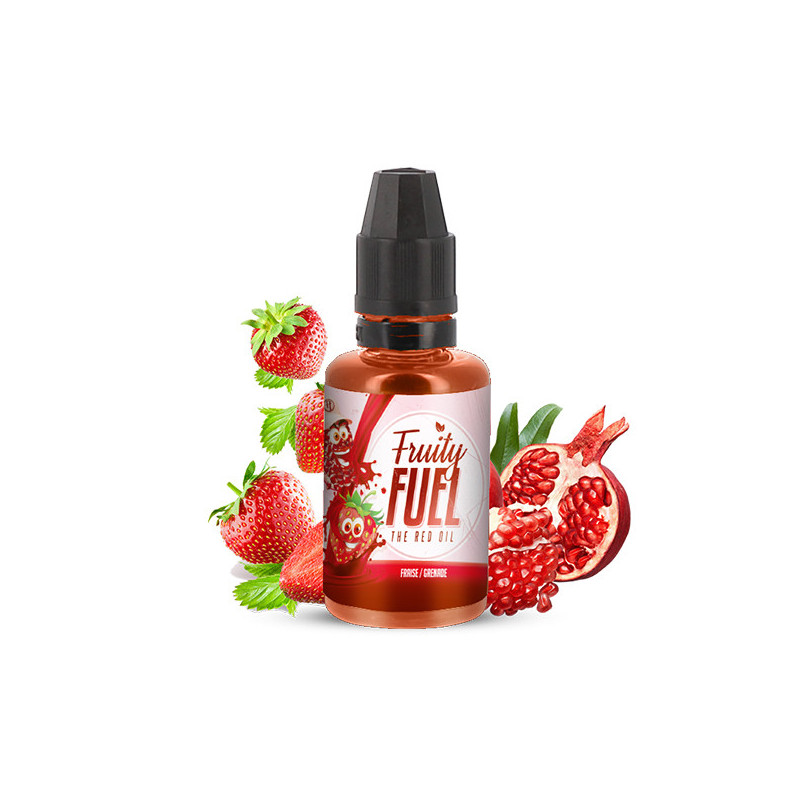Concentré The Red Oil 30ml Fruity Fuel - Maison Fuel