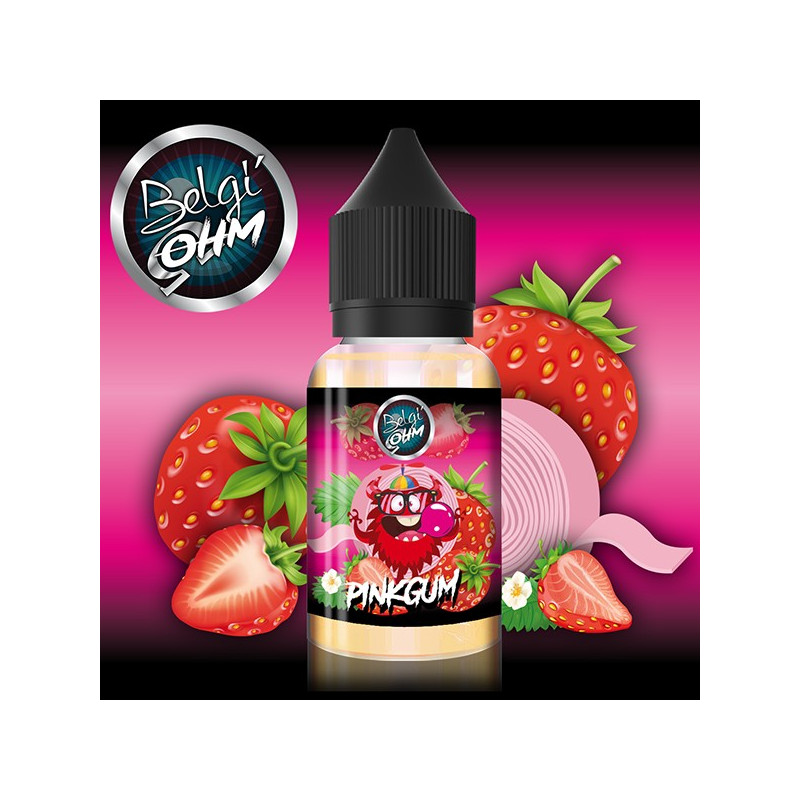 Concentré Pink Gum 30ml - Belgi'Ohm