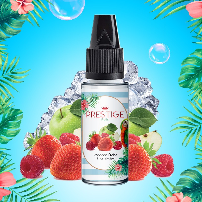Concentré Pomme Fraise Framboise 10ml (Concentré Pomme Fraise Framboise 10ml - Prestige Fruits)