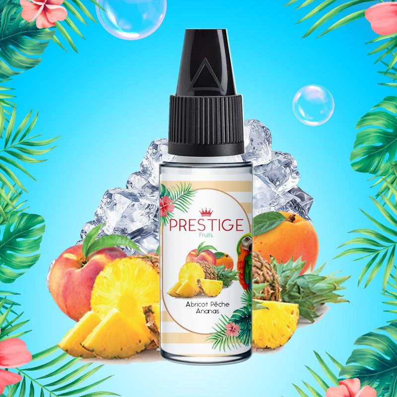 Concentré Abricot Pêche Ananas 10ml (Concentré Abricot Pêche Ananas 10ml - Prestige Fruits)