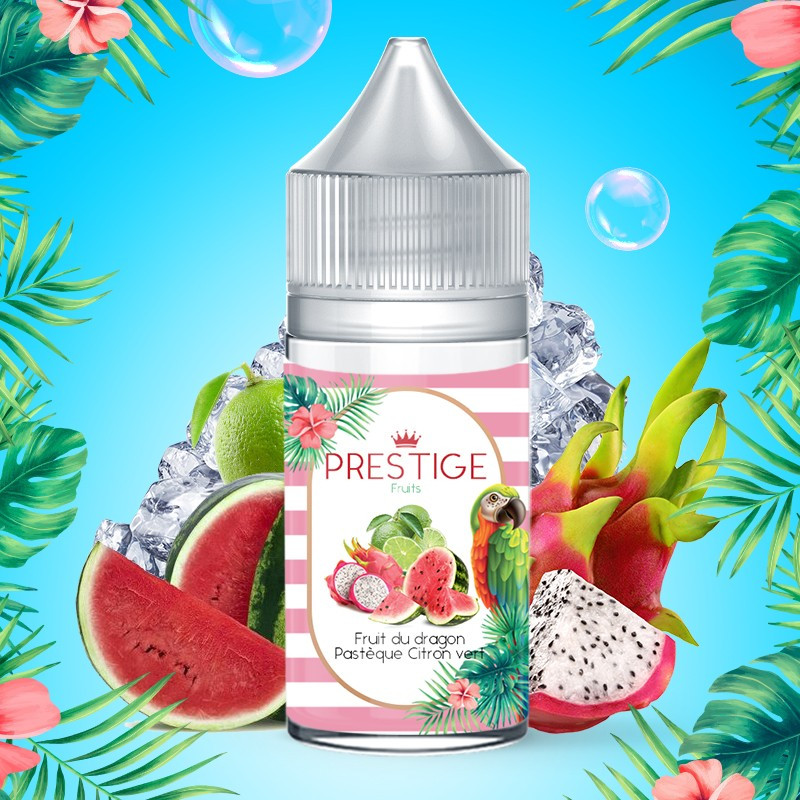 Concentré Fruits du Dragon Pastèque Citron Vert 30ml (Concentré Fruits du Dragon Pastèque Citron Vert 30ml - Prestige Fruits)