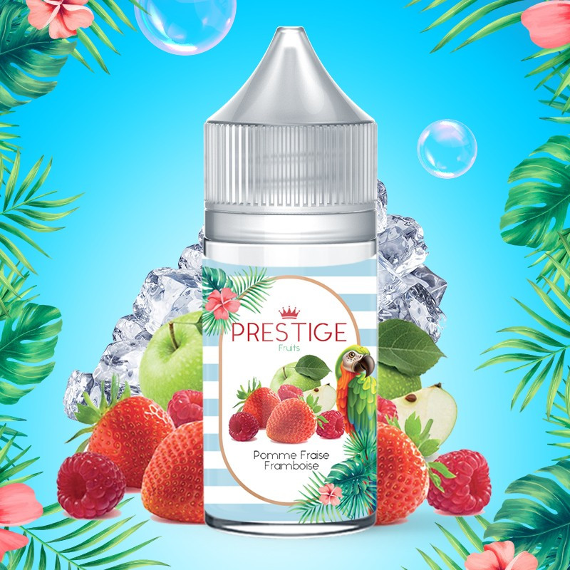 Concentré Pomme Fraise Framboise 30ml (Concentré Pomme Fraise Framboise 30ml - Prestige Fruits)