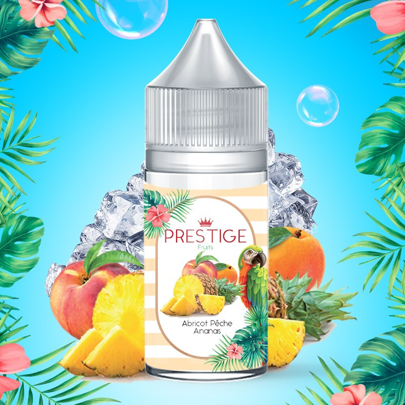 Concentré Abricot Pêche Ananas 30ml (Concentré Abricot Pêche Ananas 30ml - Prestige Fruits)