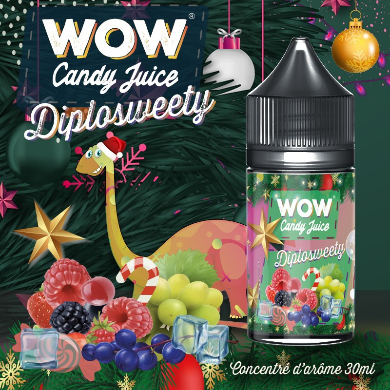 Concentré Diplosweety 30ml WOW Candy Juice - Made in Vape