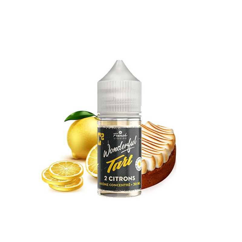 Concentré 2 Citrons 30ml Wonderful Tart - Le French Liquide