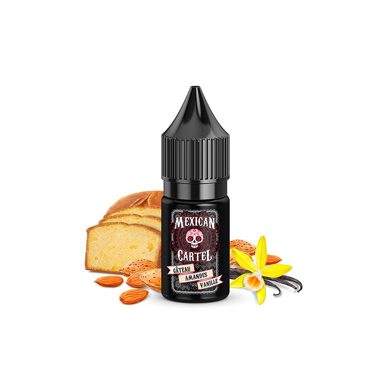 Concentré Gâteau Amandes Vanille 10ml - Mexican Cartel 2023