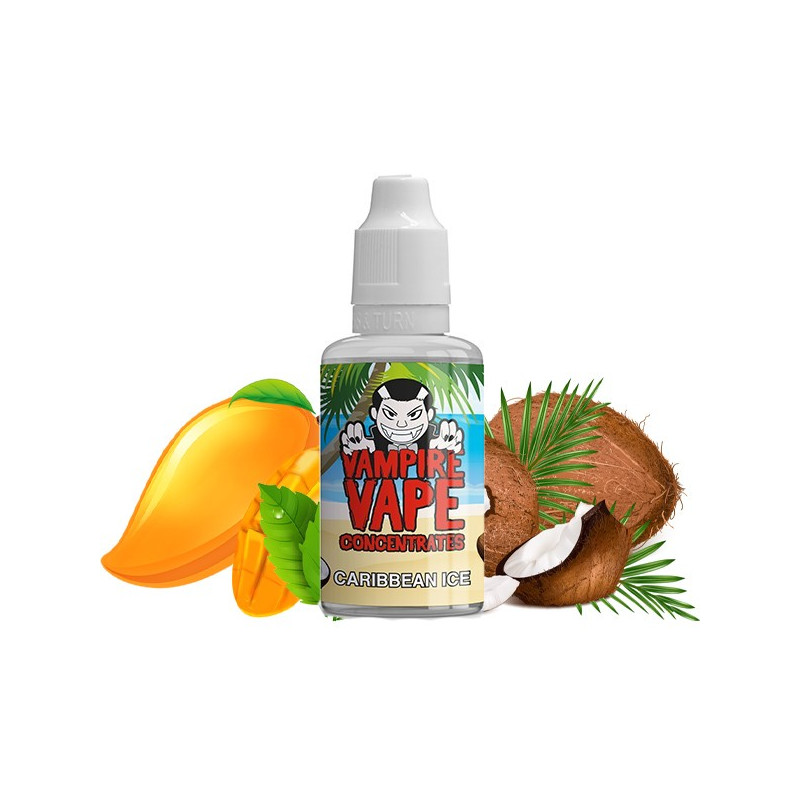 Concentré Caribbean Ice 30ml Vampire Vape (Concentré Caribbean Ice 30ml Vampire Vape) - Vampire Vape