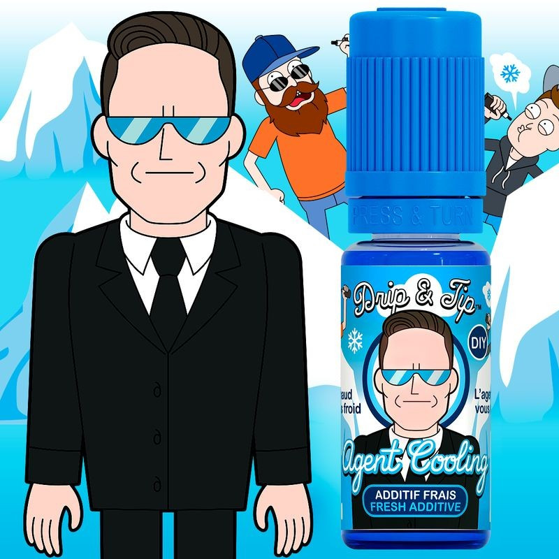 Additif Agent Cooling 10ml Drip & Tip - Swoke