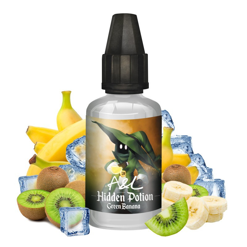 Concentré Green Banana 30ml Hidden Potion - Arômes et Liquides