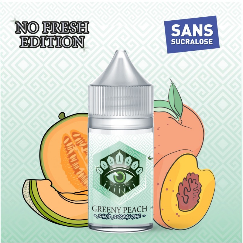 Concentré Greeny Peach No Fresh 30ml Wink Classic Edition - Made In Vape