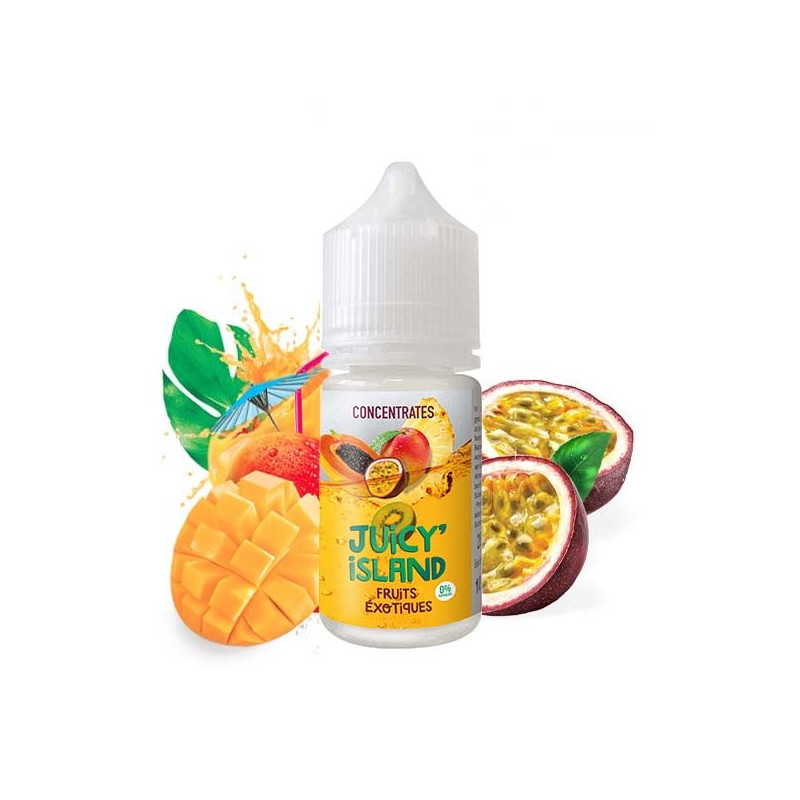 Concentré Fruits Exotiques 30ml Juicy Island (Concentré Fruits Exotiques 30ml Juicy Island) - Airomia