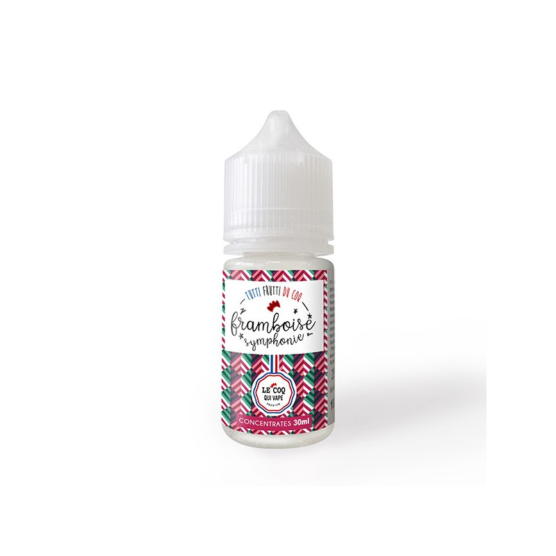 Concentré Framboise Symphonie 30ml Tutti Frutti du Coq (Concentré Framboise Symphonie 30ml Tutti Frutti du Coq - Le Coq qui Vape) - Airomia