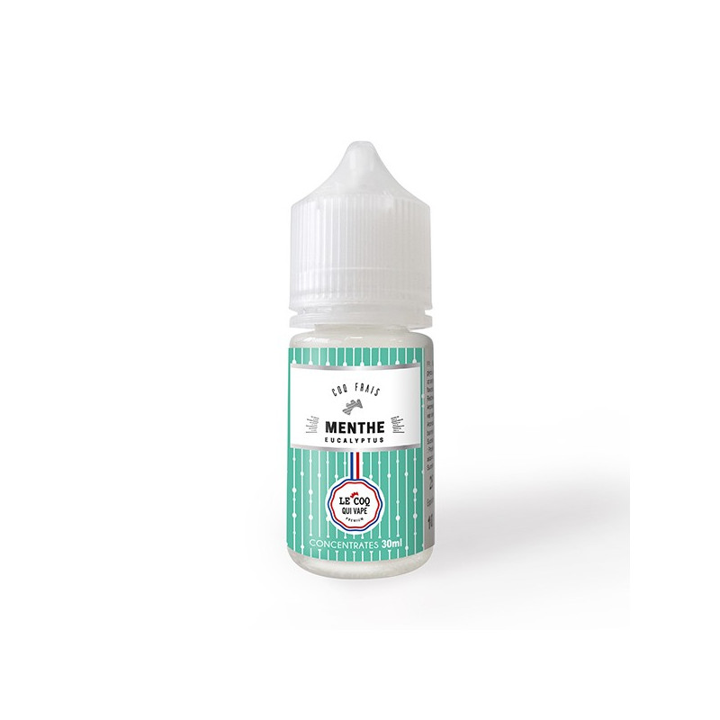 Concentré Menthe Eucalyptus 30ml Coq Frais (Concentré Menthe Eucalyptus 30ml Coq Frais - Le Coq qui Vape) - Airomia