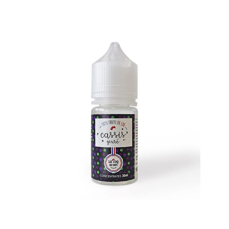 Concentré Cassis Givré 30ml Tutti Frutti du Coq (Concentré Cassis Givré 30ml Tutti Frutti du Coq - Le Coq qui Vape) - Airomia