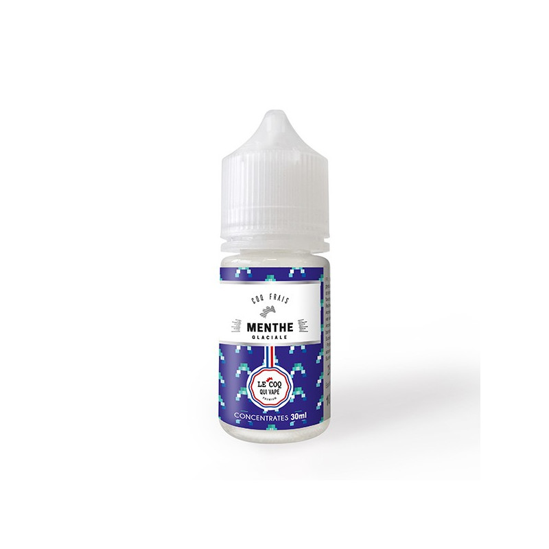 Concentré Menthe Glaciale 30ml Coq Frais (Concentré Menthe Glaciale 30ml Coq Frais - Le Coq qui Vape) - Airomia