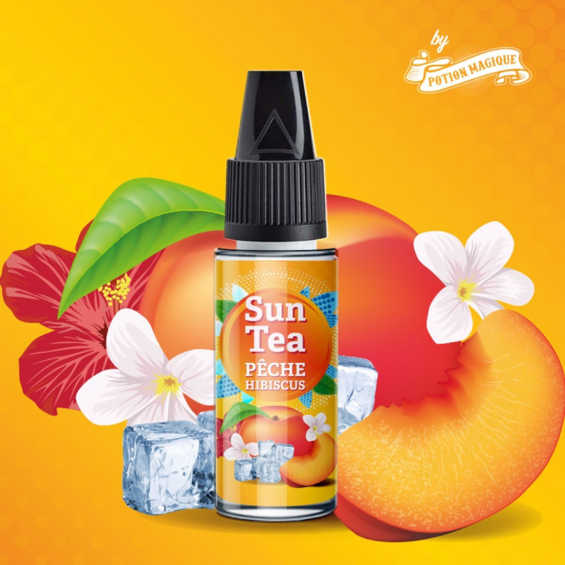 Concentré Pêche Hibiscus 10ml Sun Tea - Full Moon