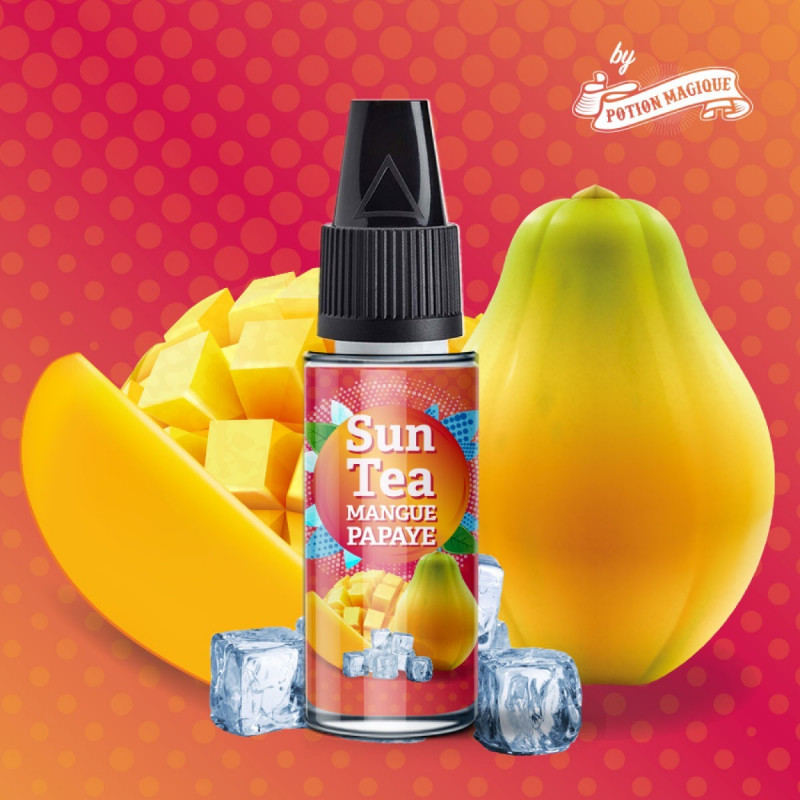 Concentré Mangue Papaye 10ml Sun Tea - Full Moon
