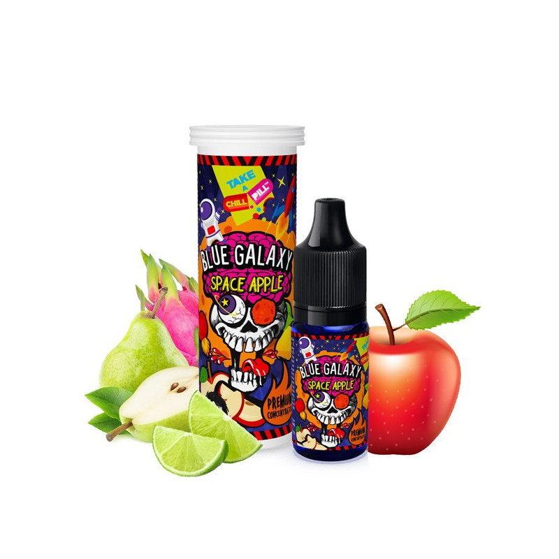 Concentré Blue Galaxy - Space Apple 10ml - Chill Pill