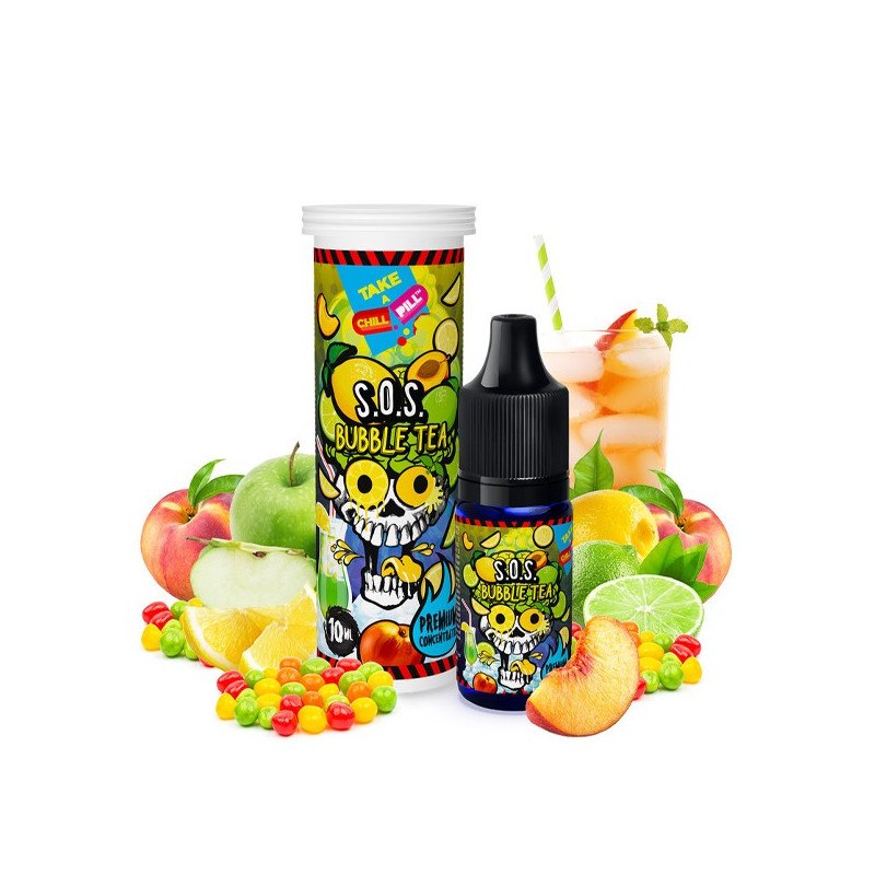 Concentré S.O.S. - Bubble Tea 10ml - Chill Pill
